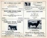 Scambler Stock Farm, West Side Stock Farm, G.A. Tomhave, Trout Stream Boundary Farm, Otter Tail County 1925